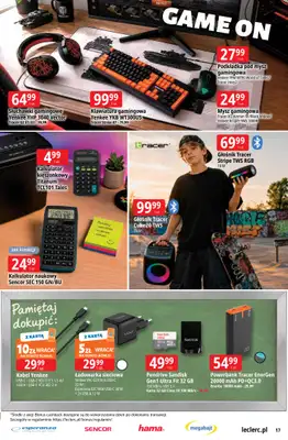 Leclerc - gazetka promocyjna Oferta E.Leclerc | Powrót do szkoły od wtorku 11.08 do poniedziałku 31.08 - strona 17