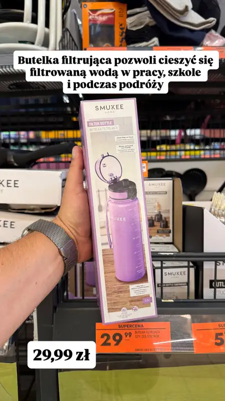 Biedronka - gazetka promocyjna Zakupowe Inspiracje - produkty do domu i dodatki modowe  