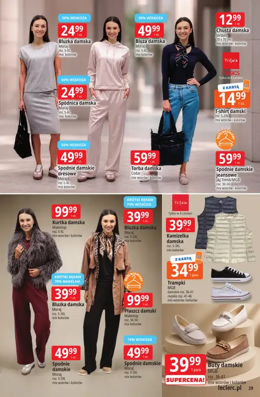 Leclerc - gazetka promocyjna Oferta E.Leclerc | Powrót do szkoły od wtorku 11.08 do poniedziałku 31.08 - strona 29