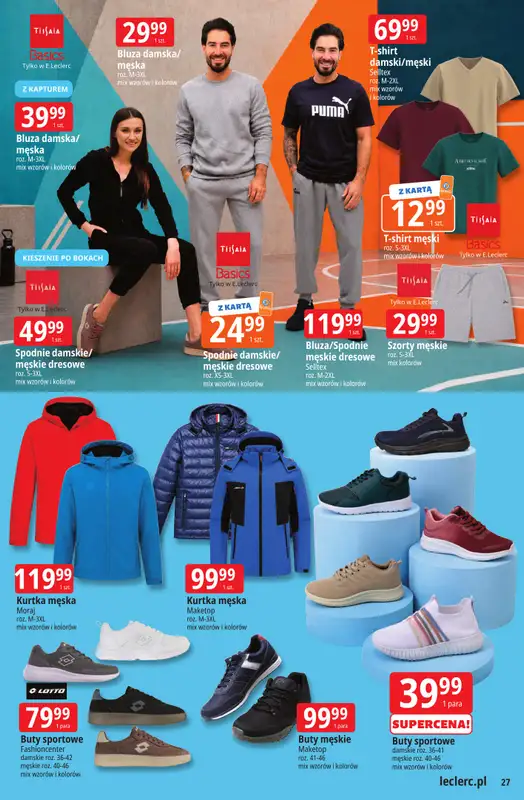 Leclerc - gazetka promocyjna Oferta E.Leclerc | Powrót do szkoły od wtorku 11.08 do poniedziałku 31.08 - strona 27