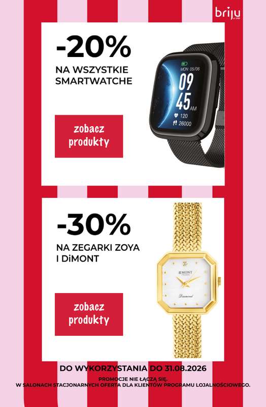 Briju - gazetka promocyjna Szaleństwo kuponów od piątku 07.08 do poniedziałku 31.08 - strona 5