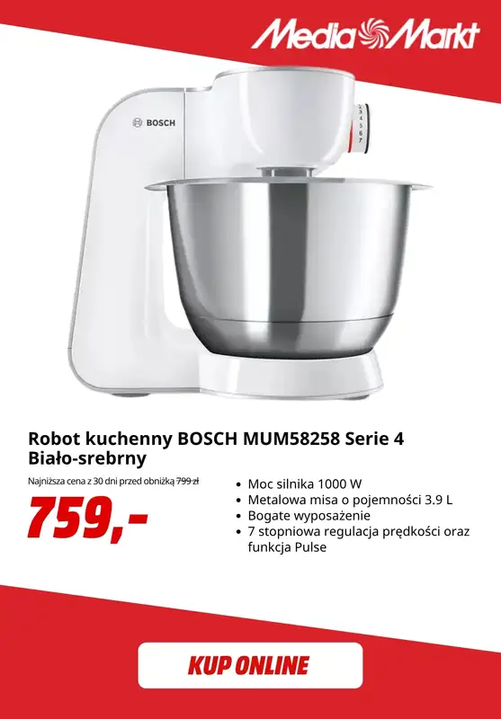 Media Markt - gazetka promocyjna Sprzęt do gotowania w niskich cenach od piątku 07.08  - strona 8