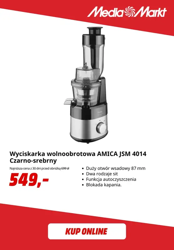 Media Markt - gazetka promocyjna Sprzęt do gotowania w niskich cenach od piątku 07.08  - strona 5