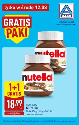 Aldi - gazetka promocyjna Najlepsze oferty na środę w Aldi! od środy 12.08 do środy 12.08 - strona 3