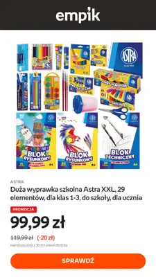 Empik - gazetka promocyjna Back to school - oferta on-line od piątku 07.08 do soboty 15.08 - strona 4