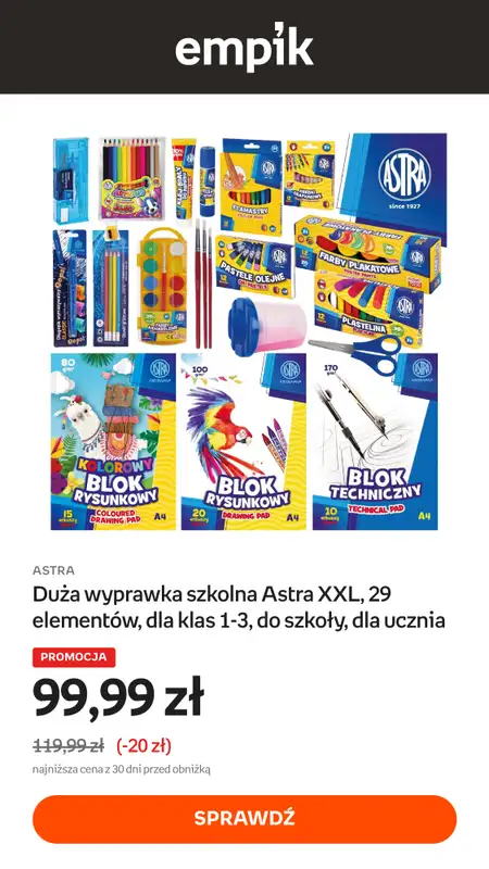Empik - gazetka promocyjna Back to school - oferta on-line od piątku 07.08 do soboty 15.08 - strona 4