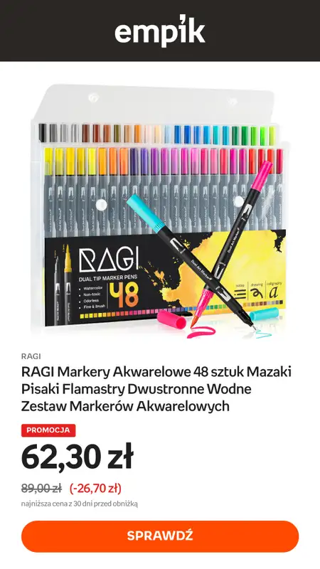 Empik - gazetka promocyjna Back to school - oferta on-line od piątku 07.08 do soboty 15.08 - strona 6