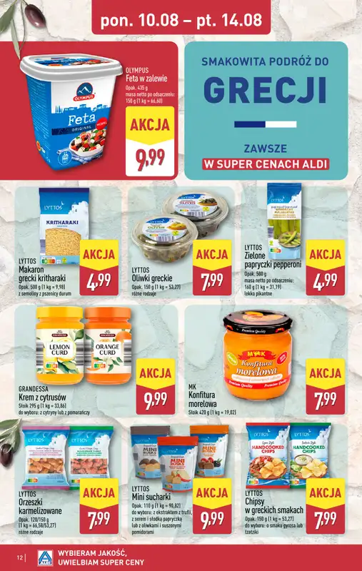 Aldi - gazetka promocyjna Pełny katalog! od poniedziałku 10.08 do piątku 14.08 - strona 12