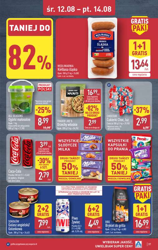 Aldi - gazetka promocyjna Pełny katalog! od poniedziałku 10.08 do piątku 14.08 - strona 37