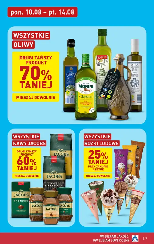 Aldi - gazetka promocyjna Pełny katalog! od poniedziałku 10.08 do piątku 14.08 - strona 21