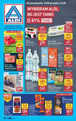 Aldi - gazetka promocyjna Pełny katalog! od poniedziałku 10.08 do piątku 14.08