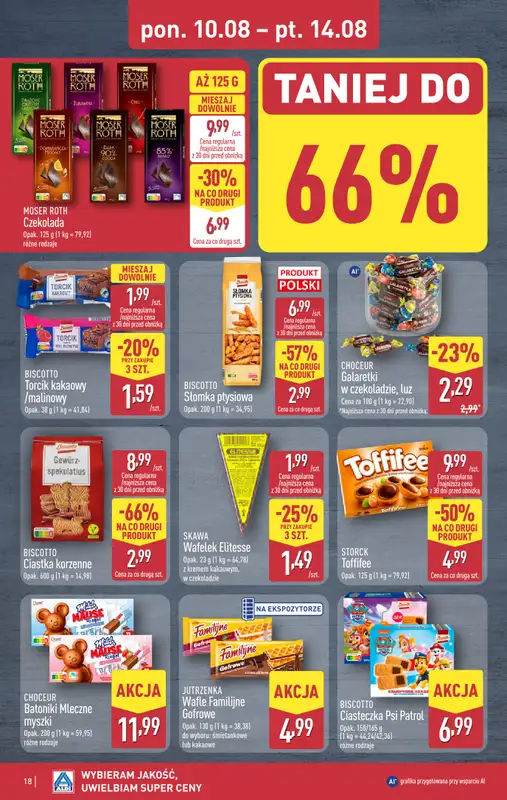 Aldi - gazetka promocyjna Pełny katalog! od poniedziałku 10.08 do piątku 14.08 - strona 18