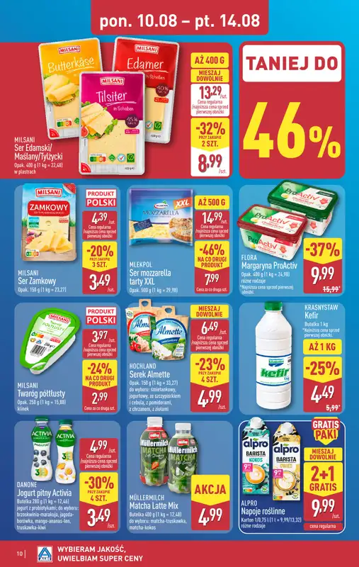 Aldi - gazetka promocyjna Pełny katalog! od poniedziałku 10.08 do piątku 14.08 - strona 10