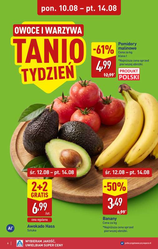 Aldi - gazetka promocyjna Pełny katalog! od poniedziałku 10.08 do piątku 14.08 - strona 6