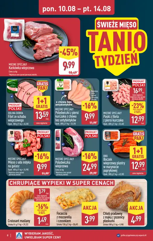 Aldi - gazetka promocyjna Pełny katalog! od poniedziałku 10.08 do piątku 14.08 - strona 8