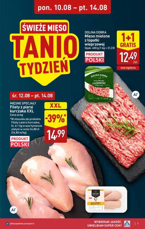 Aldi - gazetka promocyjna Pełny katalog! od poniedziałku 10.08 do piątku 14.08 - strona 7