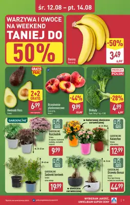 Aldi - gazetka promocyjna Weekend super cen w Aldi! od środy 12.08 do piątku 14.08 - strona 9