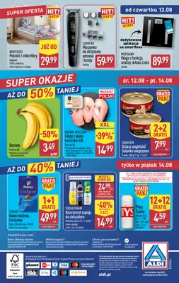 Aldi - gazetka promocyjna Weekend super cen w Aldi! od środy 12.08 do piątku 14.08 - strona 12