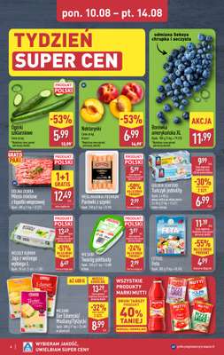 Aldi - gazetka promocyjna Weekend super cen w Aldi! od środy 12.08 do piątku 14.08 - strona 4