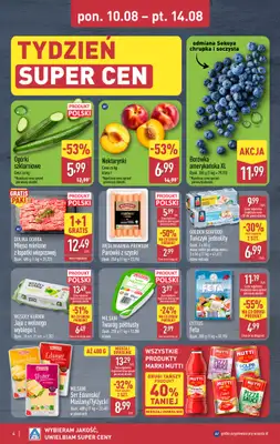 Aldi - gazetka promocyjna Weekend super cen w Aldi! od środy 12.08 do piątku 14.08 - strona 4