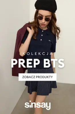 Sinsay - gazetka promocyjna Kolekcja Prep BTS dla niej od soboty 08.08 