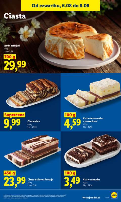 Lidl - gazetka promocyjna Oferta od czwartku od czwartku 06.08 do soboty 08.08 - strona 81