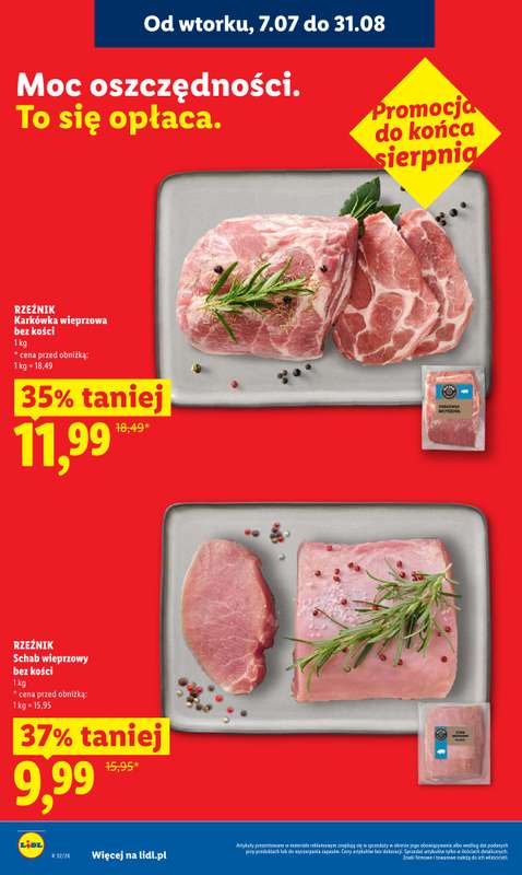 Lidl - gazetka promocyjna Oferta od czwartku od czwartku 06.08 do soboty 08.08 - strona 18