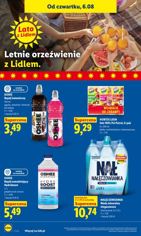Lidl - gazetka promocyjna Oferta od czwartku od czwartku 06.08 do soboty 08.08 - strona 68