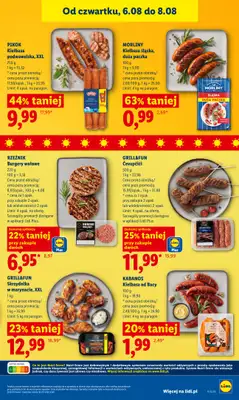 Lidl - gazetka promocyjna Oferta od czwartku od czwartku 06.08 do soboty 08.08 - strona 51