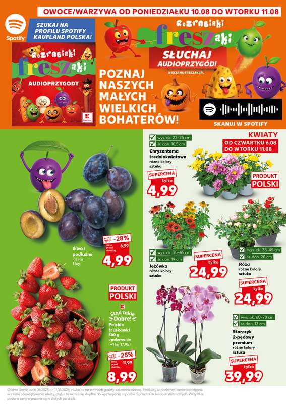 Kaufland - gazetka promocyjna Mocny Start od poniedziałku 10.08 do wtorku 11.08 - strona 3
