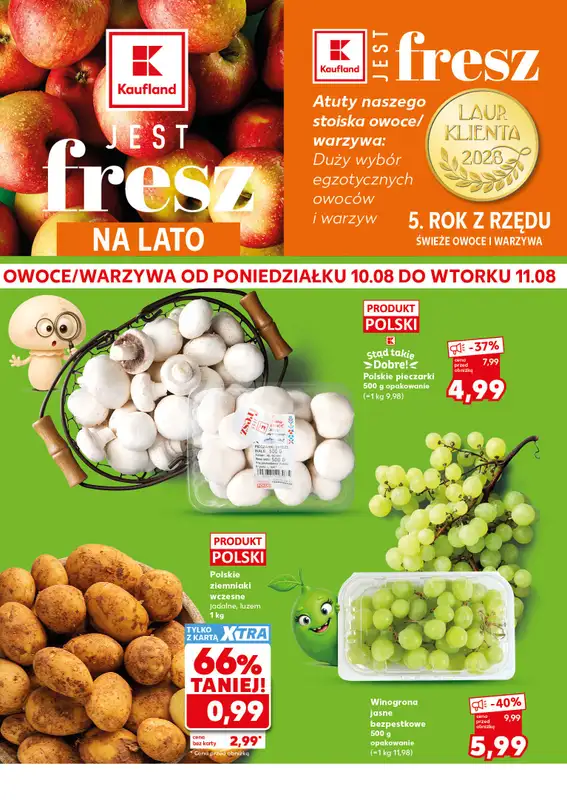 Kaufland - gazetka promocyjna Mocny Start od poniedziałku 10.08 do wtorku 11.08 - strona 2