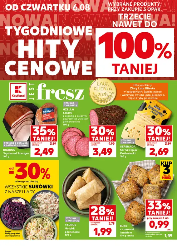 Kaufland - gazetka promocyjna Mocny Start od poniedziałku 10.08 do wtorku 11.08 - strona 8