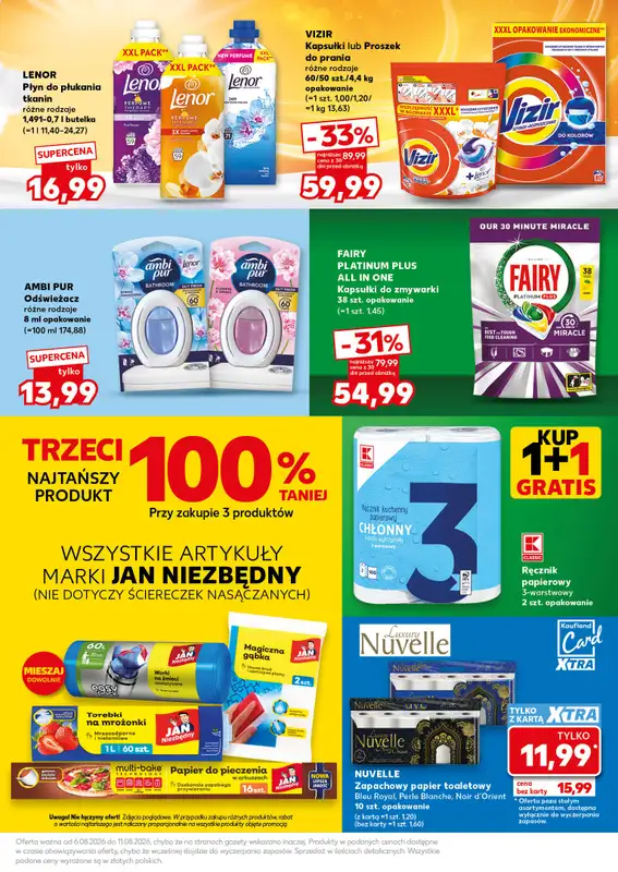 Kaufland - gazetka promocyjna Mocny Start od poniedziałku 10.08 do wtorku 11.08 - strona 19