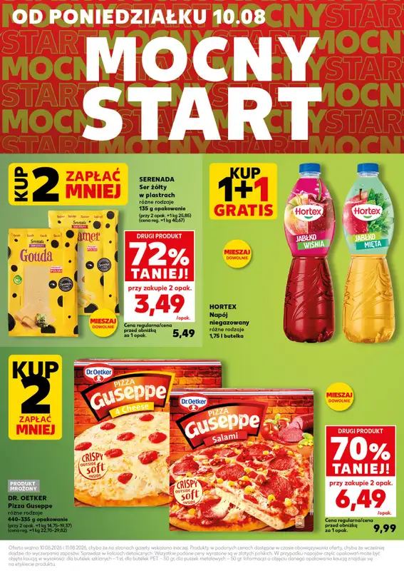 Kaufland - gazetka promocyjna Mocny Start od poniedziałku 10.08 do wtorku 11.08 - strona 5