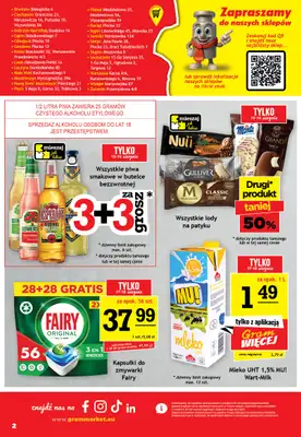 Gram Market - gazetka promocyjna Gazetka od środy 12.08 do wtorku 18.08 - strona 2