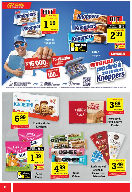 Gram Market - gazetka promocyjna Gazetka od środy 12.08 do wtorku 18.08 - strona 11