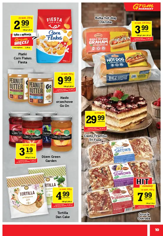 Gram Market - gazetka promocyjna Gazetka od środy 12.08 do wtorku 18.08 - strona 10