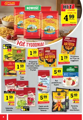 Gram Market - gazetka promocyjna Gazetka od środy 12.08 do wtorku 18.08 - strona 9