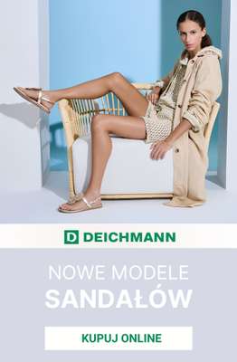 Deichmann - gazetka promocyjna Nowe modele sandałów od piątku 07.08 