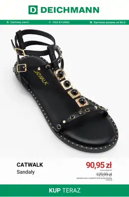 Deichmann - gazetka promocyjna Nowe modele sandałów od piątku 07.08  - strona 2