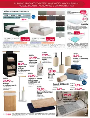 Salony Agata - gazetka promocyjna Gazetka od poniedziałku 10.08 do niedzieli 30.08 - strona 18