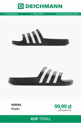 Deichmann - gazetka promocyjna Klapki męskie od soboty 08.08  - strona 6