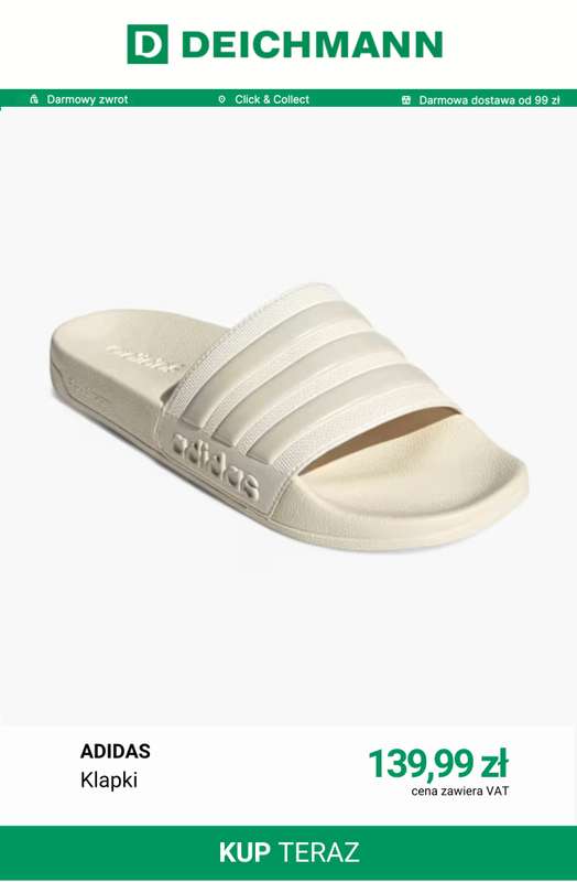 Deichmann - gazetka promocyjna Klapki męskie od soboty 08.08  - strona 7