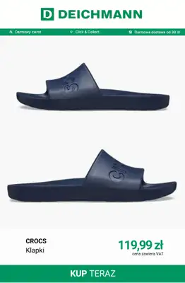Deichmann - gazetka promocyjna Klapki męskie od soboty 08.08  - strona 3