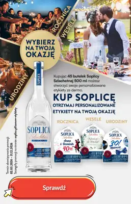 Biedronka - gazetka promocyjna Soplica - odkryj smaki lata w Biedronce od soboty 08.08 do piątku 14.08 - strona 7