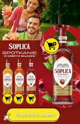 Biedronka - gazetka promocyjna Soplica - odkryj smaki lata w Biedronce od soboty 08.08 do piątku 14.08 - strona 4