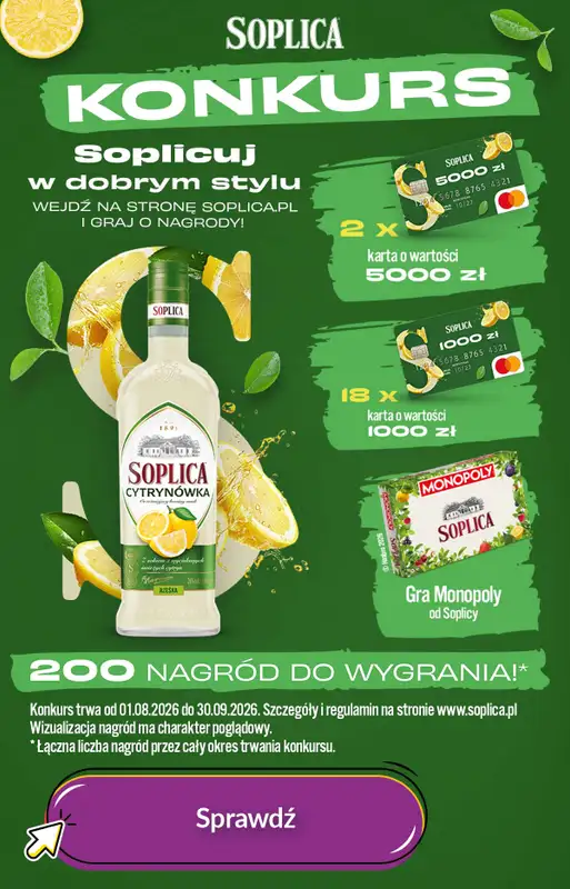 Biedronka - gazetka promocyjna Soplica - odkryj smaki lata w Biedronce   - strona 2