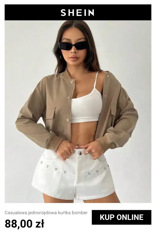 SHEIN - gazetka promocyjna Kurtki na nowy sezon! od piątku 07.08 do niedzieli 16.08 - strona 3