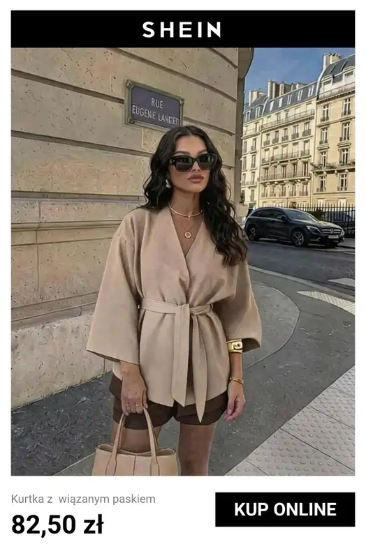 SHEIN - gazetka promocyjna Kurtki na nowy sezon! od piątku 07.08 do niedzieli 16.08 - strona 4