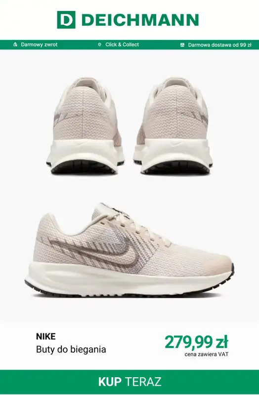 Deichmann - gazetka promocyjna Sneakersy damskie retro od niedzieli 09.08  - strona 8